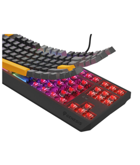 Genesis THOR 230 | Mechanical Gaming Keyboard | Wired | US | Anchor Gray Positive | USB Type-A | Outemu Red