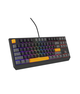 Genesis THOR 230 | Mechanical Gaming Keyboard | Wired | US | Anchor Gray Positive | USB Type-A | Outemu Red