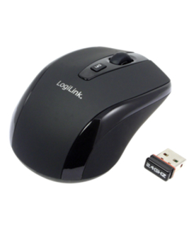 Logilink | Maus optisch Funk 2.4 GHz | 2.4GH wireless mini mouse with autolink | wireless | Black