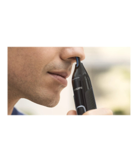 Philips | Nose, Ear, Eyebrow and Detail Hair Trimmer | NT5650/16 | Nose, Ear, Eyebrow and Detail Hair Trimmer | Black