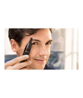 Philips | Nose, Ear, Eyebrow and Detail Hair Trimmer | NT5650/16 | Nose, Ear, Eyebrow and Detail Hair Trimmer | Black