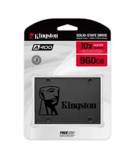 Kingston | SSD | A400 | 960 GB | SSD form factor 2.5" | Solid-state drive interface SATA Rev 3.0 | Read speed 500 MB/s | Write 