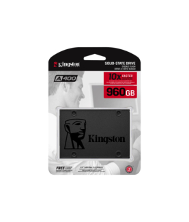 Kingston | SSD | A400 | 960 GB | SSD form factor 2.5" | Solid-state drive interface SATA Rev 3.0 | Read speed 500 MB/s | Write 