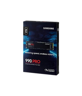 Samsung | 990 PRO | 2000 GB | SSD form factor M.2 2280 | Solid-state drive interface PCIe Gen4x4 | Read speed 7450 MB/s | Write