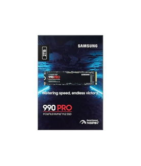 Samsung | 990 PRO | 2000 GB | SSD form factor M.2 2280 | Solid-state drive interface PCIe Gen4x4 | Read speed 7450 MB/s | Write