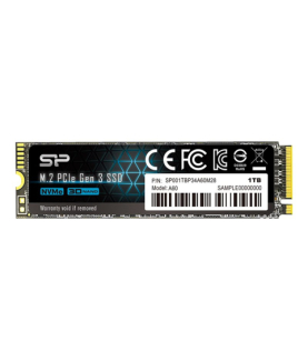 Silicon Power | SSD | P34A60 | 1000 GB | SSD form factor M.2 2280 | Solid-state drive interface PCIe Gen3x4 | Read speed 2200 M