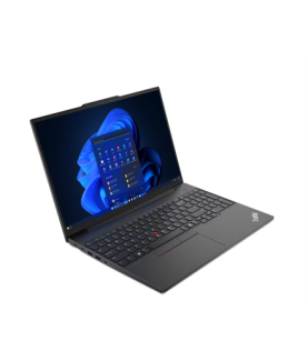 Lenovo | ThinkPad E16 | Black | 16 " | IPS | WUXGA | 1920 x 1200 pixels | Anti-glare | AMD Ryzen 5 | 7535HS | 16 GB | SO-DIMM D