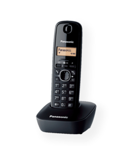 Panasonic | Cordless | KX-TG1611FXH | Built-in display | Caller ID | Black | Phonebook capacity 50 entries | Wireless connectio