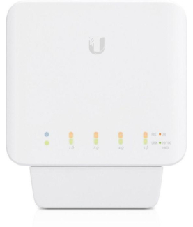 Ubiquiti USW-Flex Indoor/outdoor 5Port Poe Gigabit Switch with 802.3bt Input Power Support | Ubiquiti