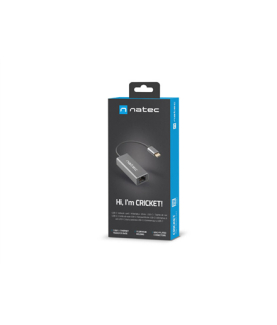 Natec | Ethernet Adapter Network Card | NNC-1925 Cricket USB 3.1