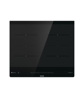 Gorenje | Hob | IS646BG | Induction | Number of burners/cooking zones 4 | Slider | Timer | Black | Display