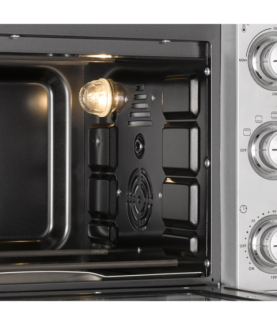 Caso | Compact oven | TO 26 SilverStyle | Easy Clean | Compact | 1500 W | Silver