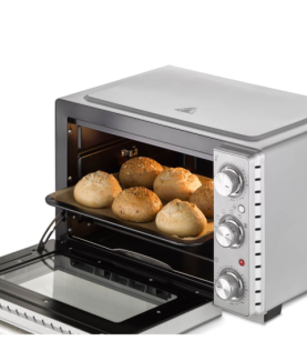 Caso | Compact oven | TO 26 SilverStyle | Easy Clean | Compact | 1500 W | Silver