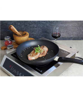 Caso | Thermo Control Hob | TC 3500 | Number of burners/cooking zones 1 | Touch control | Black/Stainless steel | Induction