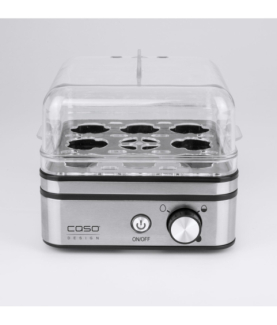 Caso | Egg cooker | E9 | Stainless steel | 400 W | Functions 13 cooking levels