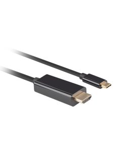 Lanberg USB-C to HDMI Cable, 1.8 m 4K/60Hz, Black | Lanberg | USB-C to HDMI Cable | Black | 1.8 m