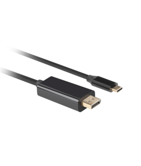 Lanberg USB-C to DisplayPort Cable, 3 m 4K/60Hz, Black | Lanberg | USB-C to DisplayPort Cable | Black | 3 m