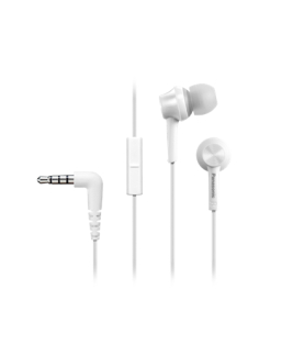 Panasonic | Canal type | RP-TCM115E-W | Wired | In-ear | Microphone | White