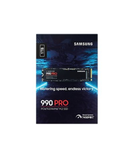 Samsung | 990 PRO | 1000 GB | SSD form factor M.2 2280 | Solid-state drive interface PCIe Gen4x4 | Read speed 7450 MB/s | Write