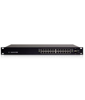 Ubiquiti | Switch | ES-24-250W | Web managed | Rackmountable | Gigabit Ethernet (copper) ports quantity 24 | SFP ports quantity