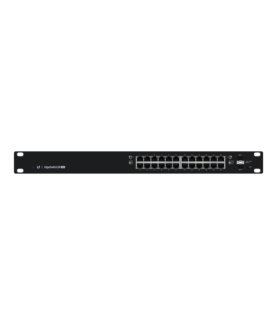 Ubiquiti | Switch | ES-24-250W | Web managed | Rackmountable | Gigabit Ethernet (copper) ports quantity 24 | SFP ports quantity