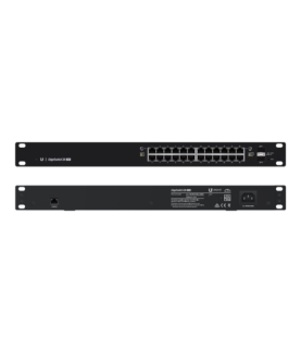 Ubiquiti | Switch | ES-24-250W | Web managed | Rackmountable | Gigabit Ethernet (copper) ports quantity 24 | SFP ports quantity