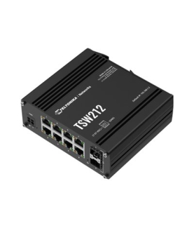 Teltonika Switch, 8 ports | TSW212 | L2 managed | Wall-mountable | SFP ports quantity 2