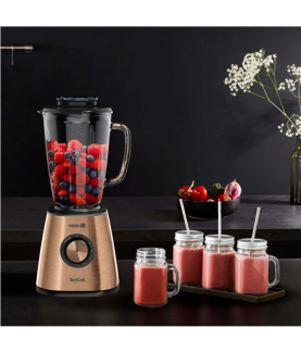 TEFAL | Blender | BlendForce BL439G10 | Tabletop | 800 W | Jar material Glass | Jar capacity 1.75 L | Ice crushing | Copper