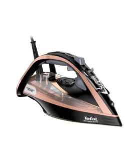 TEFAL | Steam Iron | FV9845 | Steam Iron | 3200 W | Water tank capacity 350 ml | Continuous steam 60 g/min | Black/Rose Gold