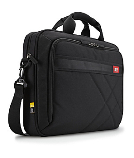 Case Logic | DLC115 | Fits up to size 15 " | Messenger - Briefcase | Black | Shoulder strap