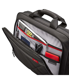 Case Logic | DLC115 | Fits up to size 15 " | Messenger - Briefcase | Black | Shoulder strap