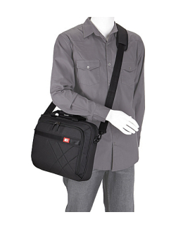 Case Logic | DLC115 | Fits up to size 15 " | Messenger - Briefcase | Black | Shoulder strap