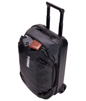 Thule | Chasm | Carry-on Wheeled Duffel Suitcase, 55cm | Luggage | Black | Waterproof