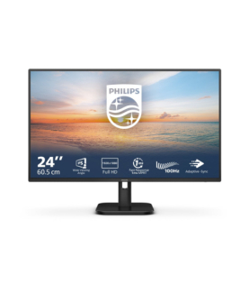 Philips | 24E1N1100A/00 | 24 " | IPS | 16:9 | 100 Hz | 1 ms | 1920 x 1080 pixels | 250 cd/m | HDMI ports quantity 1 | Black | W