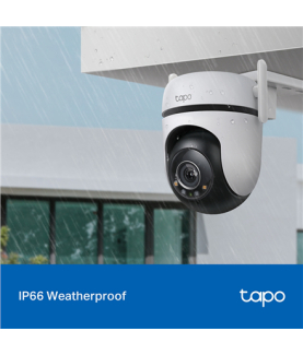 TP-LINK | Pan/Tilt Security Wi-Fi Camera | Tapo C520WS | Dome | 4 MP | 3.18 mm/F1.6 | IP66 | H.264 | MicroSD, up to 512 GB