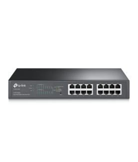 TP-LINK | Switch | TL-SG1016PE | Web Managed | Desktop/Rackmountable | Gigabit Ethernet (copper) ports quantity 16 | PoE+ ports