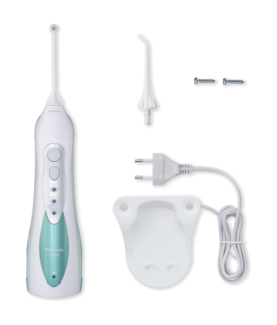 Panasonic | Oral irrigator | EW1313G303 | Cordless | 130 ml | Number of heads 2 | White/Green