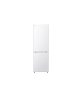 LG | Refrigerator | GBV3100DSW | Energy efficiency class D | Free standing | Combi | Height 186 cm | Fridge net capacity 234 L 