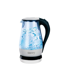 Camry | CR 1251 | Standard kettle | 2000 W | 1.7 L | Glass | 360 rotational base | Glass/Black