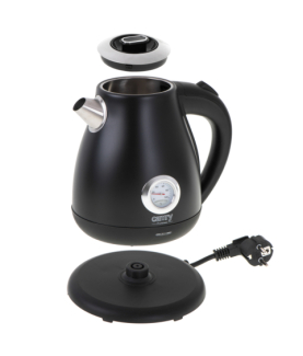 Camry | Kettle with a thermometer | CR 1344 | Electric | 2200 W | 1.7 L | Stainless steel | 360 rotational base | Black