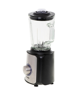 Mesko | Blender | MS 4080 | Tabletop | 600 W | Jar material Glass | Jar capacity 1.5 L | Ice crushing | Black/Silver