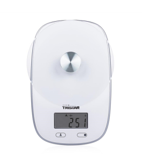 Tristar KW-2445 Kitchen scale, White | Tristar | Kitchen scales | KW-2445 | Maximum weight (capacity) 5 kg | Graduation 1 g | D