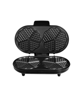 Tristar | Waffle maker | WF-2120 | 1200 W | Number of pastry 10 | Heart shaped | Black