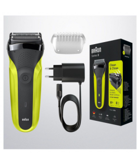 Braun | Shaver | 300s | Operating time (max) 30 min | Black/Green