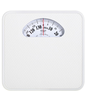 Adler | Mechanical Bathroom Scale | AD 8179w | Maximum weight (capacity) 136 kg | Accuracy 1000 g | White