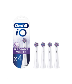 Oral-B | Toothbrush replacement | iO Radiant White | Heads | For adults | Number of brush heads included 4 | Number of teeth br