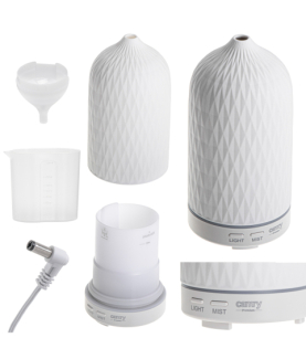 Camry | Ultrasonic aroma diffuser 3in1 | CR 7970 | Ultrasonic | Suitable for rooms up to 25 m | White