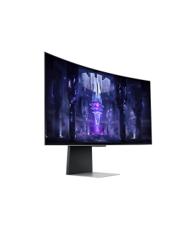 Samsung | Curved Monitor | LS34BG850SUXEN | 34 " | LED | WQHD | 21:9 | 175 Hz | 0.1 ms | 3440 x 1440 | 200 cd/m | Silver