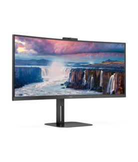 AOC CU34V5CW/BK | 34 " | VA | 21:9 | 100 Hz | 4 ms | 3440 x 1440 pixels | HDMI ports quantity 1