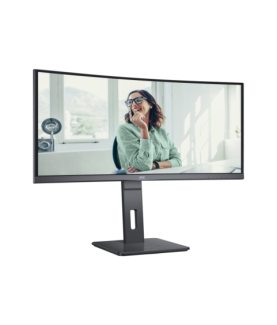 AOC CU34P3CV | 34 " | VA | 21:9 | 100 Hz | 4 ms | 3440 x 1440 pixels | HDMI ports quantity 1